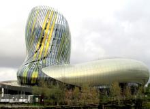 Exterior of La Cité du Vin. Photos by Stephen Addison